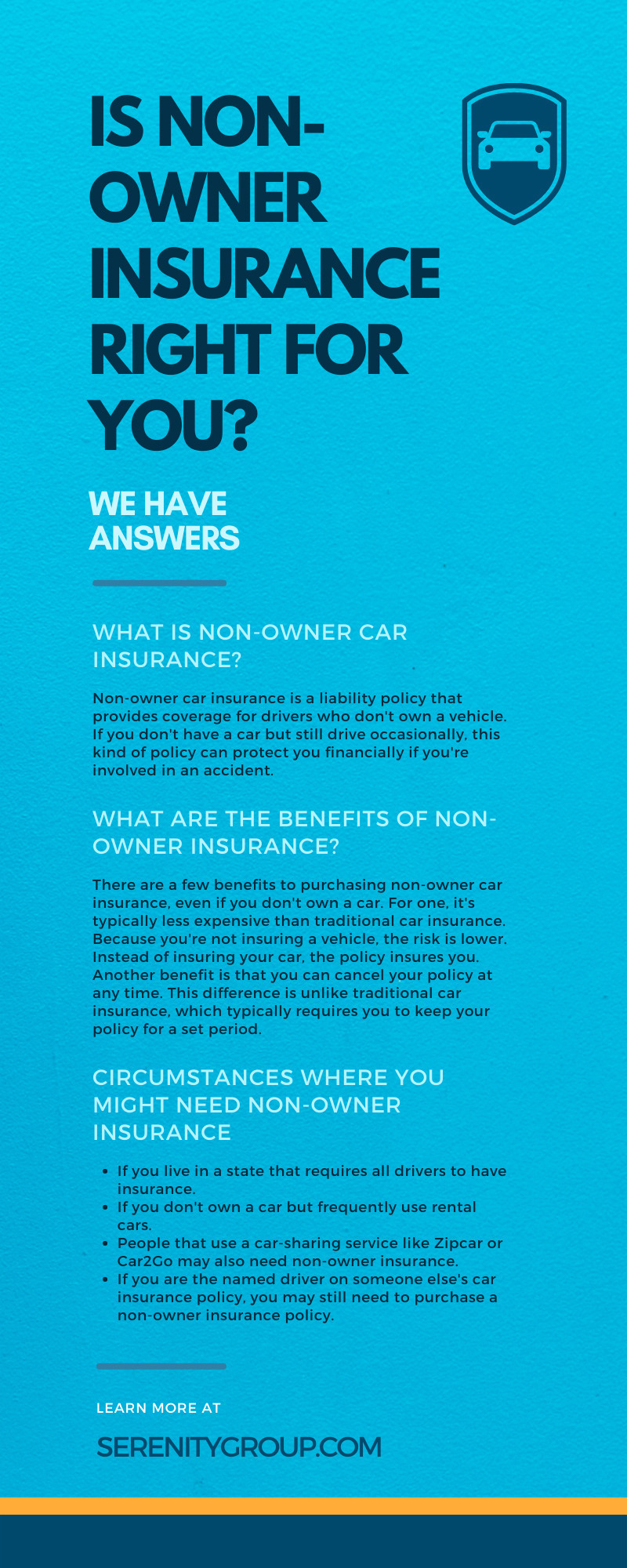 Is Non-Owner Insurance Right For You? We Have Answers