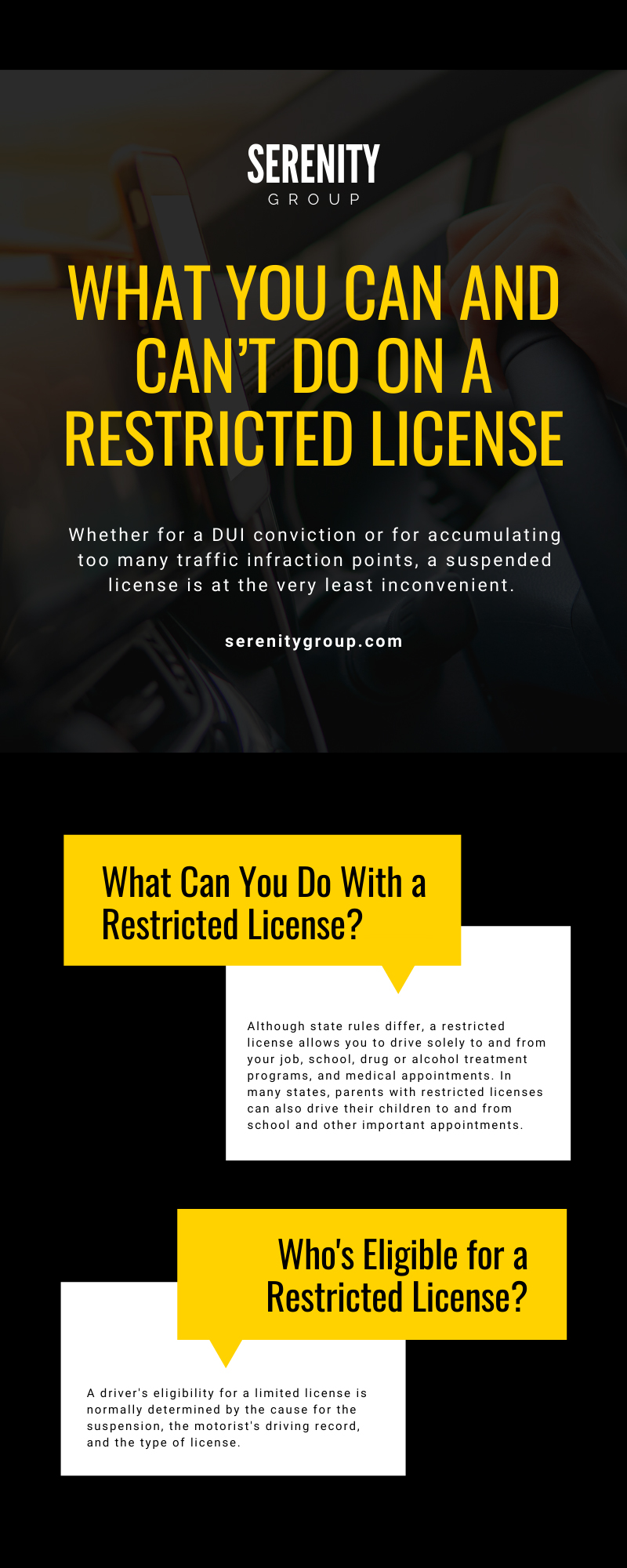 What You Can And Can’t Do on a Restricted License