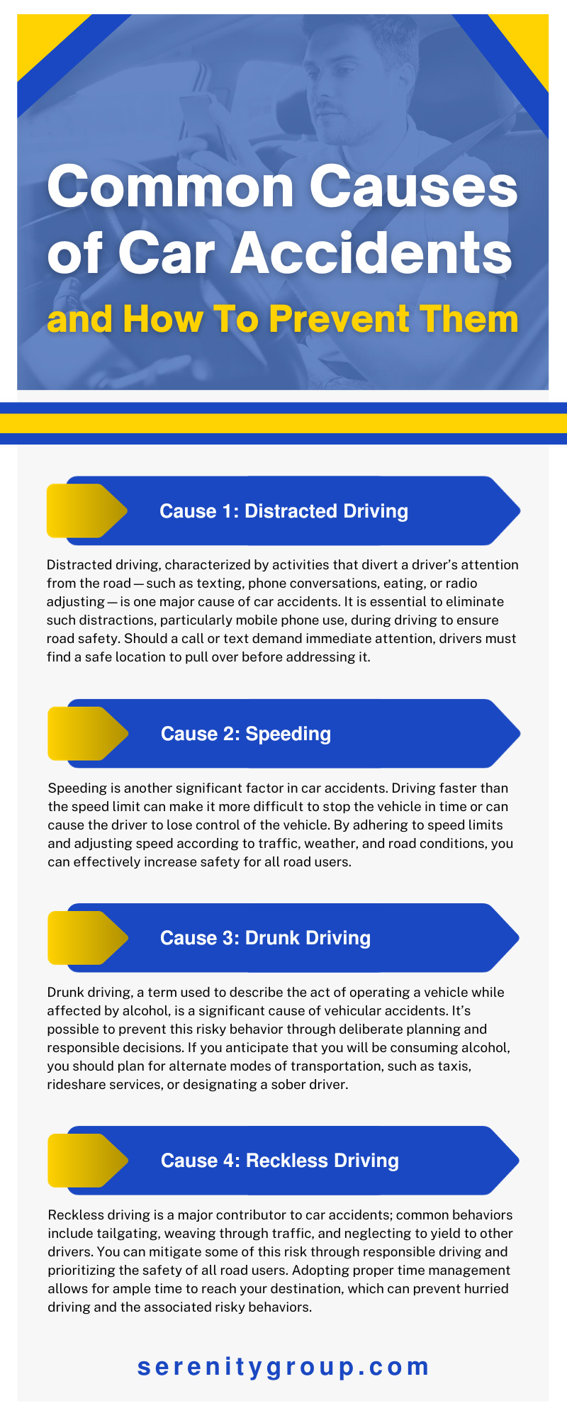 12 Common Causes of Car Accidents and How To Prevent Them