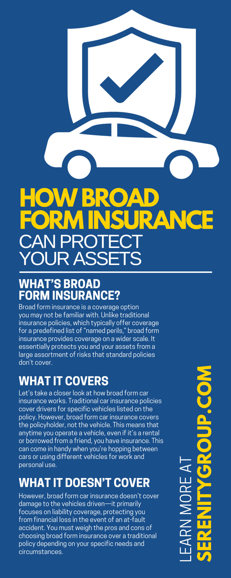 How Broad Form Insurance Can Protect Your Assets