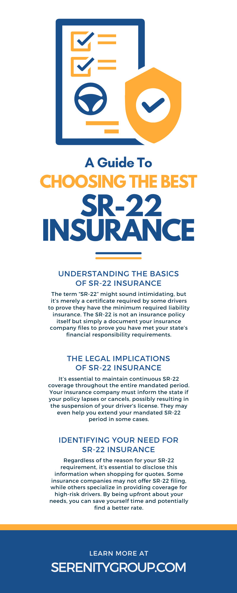 A Guide To Choosing the Best SR-22 Insurance

